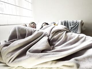 Nighttime and pillow games. My most good ally and I.