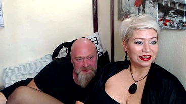 Peter Stone & AimeeParadise: Rough and hard private show of one of the sexiest mature couples in modern Russia... (full version)