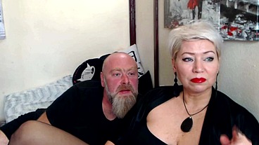 Peter Stone & AimeeParadise: Rough and hard private show of one of the sexiest mature couples in modern Russia... (full version)