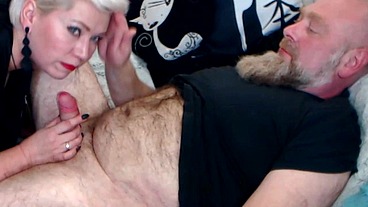 Peter Stone & AimeeParadise: Rough and hard private show of one of the sexiest mature couples in modern Russia... (full version)