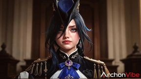 clorinde lost her first court battle, so she s paying for it with her wet pussy [ai]