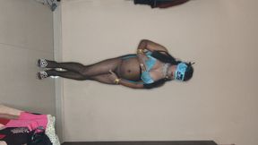 Crossdresser in Blazer