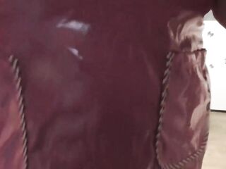 In the Rubber Apron I Flatten the Slippers