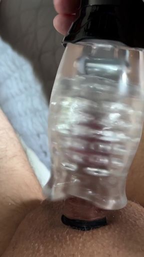 Jaw-dropping moment from &quot;Small Cock + Mastubator = Cumshot&quot;
