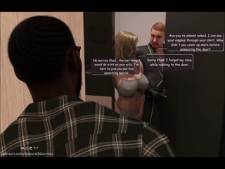 Married Slut Wife MILF Receives BBC DP &amp; Creampie On A Beach Trip (Mature3DComics)