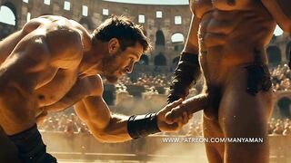 Gladiators Fuck And Suck by ManyAMan