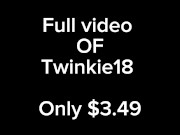 Teen fucking his pillow