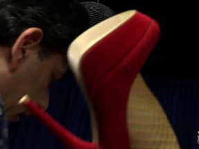 She is very horny so she calls her sexy blonde milf friend to join her in a threesome