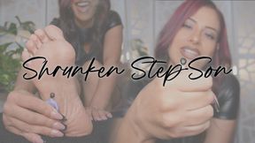 “Shrunken Step-Son” [GIANTESS + FEET]