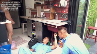 Asian threeway Tyler Wu fucked by pinoy power couple Khoa &amp; Rhonee