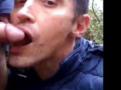 Daddy's Outdoor Adventure with a Twink