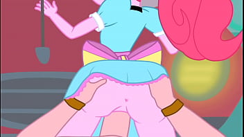 My Little Pony:Equestria Girls Pinkie Pie X Big Mac Artist:Cloppy hooves