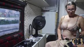 imagine fucking grandmother in an old mobile home in the middle of the city
