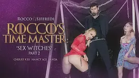 Cherry Kiss & Nancy Ace & Kristof Cale in Rocco's Time Master Sex Witches Sc.2 - RoccoSiffredi