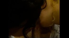 Two mature Experienced ones share a huge cock in lustful frenzy