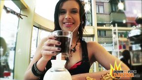 Sweetheart with small tits Amel Anogga screwed by a hard dick