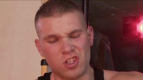 French XXL Craftsman Jordan Fox take sexy latin bottom in the lunch break