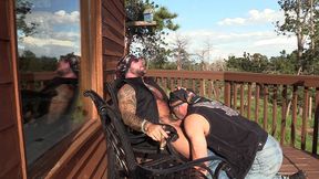 jason collins and his biker buddy jim love!