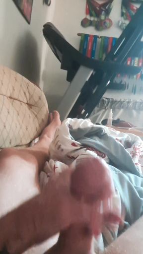 Masterbation slow mo finish