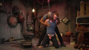 Bald black dude ass pounds male slave in ruthless kinks