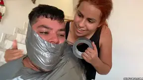 Chubby Boy Followed Home By Crazy Femdom Latina (Episode 1 of 2)