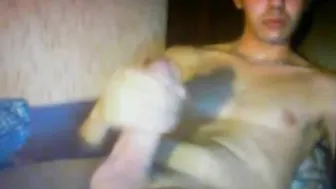 Turkish stud with big cock jerks off on webcam