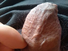 Boy loves his big hard penis