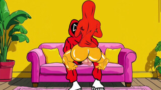 Hotwife Squid Games. Animated Parody of the Squid Game Cartoons Cartoon
