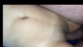 Step Father Pacifies Virgin Girl's Fluttering Pussy by Fucking Her at Night Rajiyaa