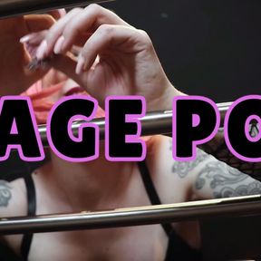 Lady Angela cage fetish femdom POV