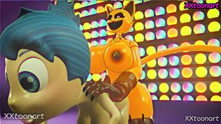 Poppy PlayTime X Inside Out - CatNap sex with joy best scene