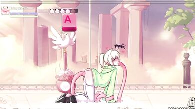 MAX THE ELF : ( ANIMATION ) _ FUTANARI CHICAS - HERMANASTRA NO AGUANTA VERME SIN ROPA