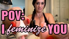 Sissy Humiliation: POV I do your nails