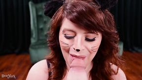 Horny BBW Catgirl Bea needs to be bred