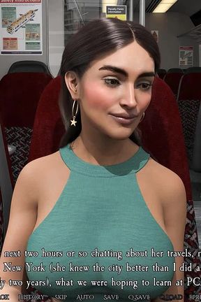 Bare witness: the hot Indian desi girl from the train ep 1