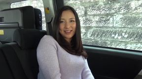 Casting japanese sweetie with amazing boobs gets spitroasted and creampied