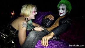 Harley Quinn Leya takes the Joker&#039;s BBC