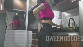 Farting in the kitchen pt2