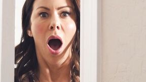 Brazzers - Step Mom Caught step daughter Masturbating, Then BF Joins - Alexis Fawx & Aubree Valentine