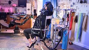 Deviant Doctor - handcuffed, shackled and masked patient 2