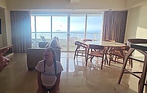 Three bros on vacation turn free use whore into cock sucking machine - chloe kreams, steve rickz,
