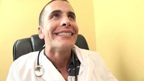 next, this tattooed doll gets on all fours and takes his hard cock from behind, until he...