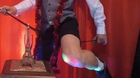 Happy New Year! The cute French-Asian twink Jon Arteen jerks off, ejaculates into a glass, and drinks his own semen.