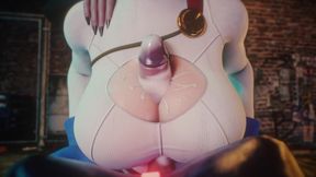 Power Girl - Futanari Paizuri With Backshots