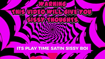 Its play time satin sissy boi