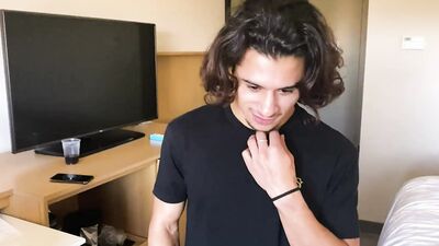 LatinLeche - Cute Latino Boy Sucks an Uncut Cock