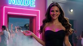hermosa mujer latina colombiana sale de una fiesta y folla en la via publica- porno generado por ia