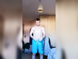 LongJohn0Hara getting out of his beach wear and going into the shower