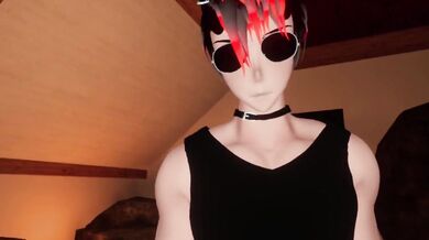 Roommate Catches Me First VRChat Roleplay Gushing Choked Big Boobs Black Anime VR Porn