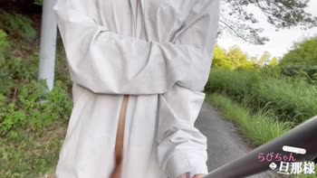 RaviAndMaster's Outdoor Seduction: Japanese Teen (18+) Masturbates in Public